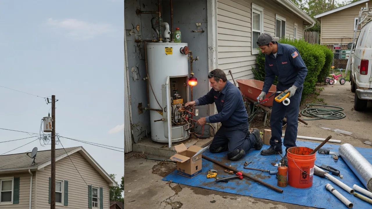 Leak Detection in New Canton, IL near me